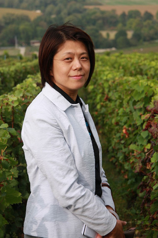 Wang Wei, representative of the Comité Champagne (CIVC) in China