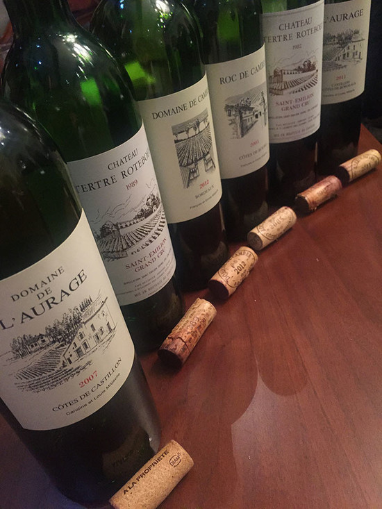 Image: Wines made by the Mitjavile family, credit Michel LU