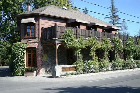 French Laundry restaurant in Yountville, Napa Valley.