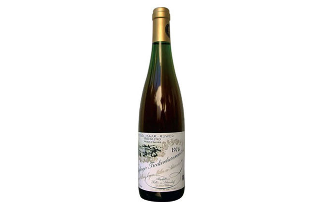 葡萄酒传奇：伊贡·慕勒沙兹园贵腐精选型1976年份