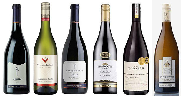 6 Award-winning New Zealand wines