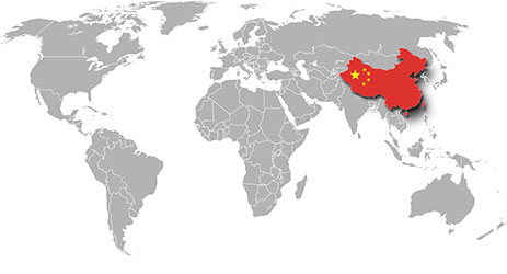 How big is China?