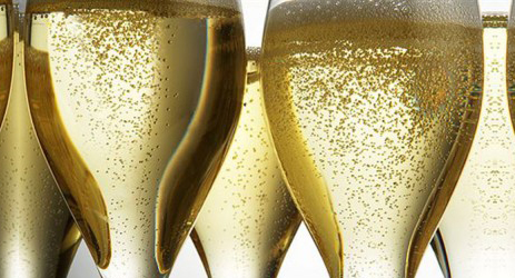 Why do sparkling wines sparkle?