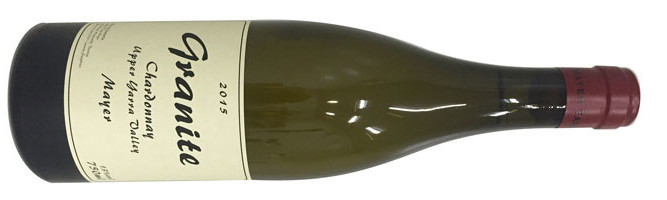 Timo Mayer, Granite Chardonnay干白葡萄酒，上雅拉谷，澳大利亚 2015