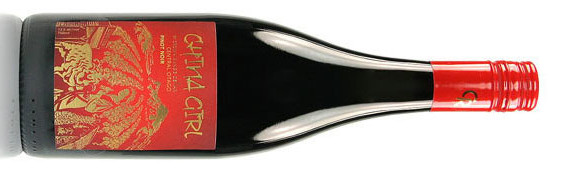 皇冠山脉酒窖，中国女孩黑比诺干红葡萄酒，斑第高，中奥塔哥，新西兰 2014