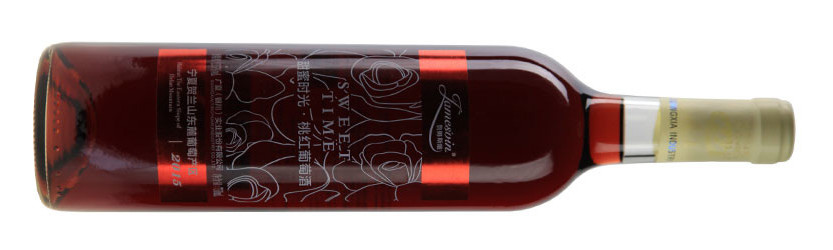 NWF-广夏（银川）贺兰山葡萄酒庄，詹姆斯酿甜蜜时光·桃红葡萄酒，宁夏，中国 2015