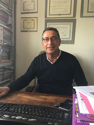 Image: Jean-Michel Boursiquot in his office, credit Julien Boulard