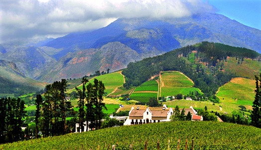 Franschhoek scenery