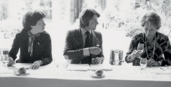 Steven Spurrier (middle) at the Judgement of Paris