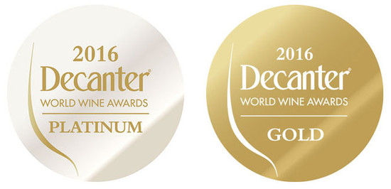 DWWA 2016: Platinum and Gold medal