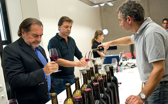 Image: Michel Rolland (left), credit Decanter