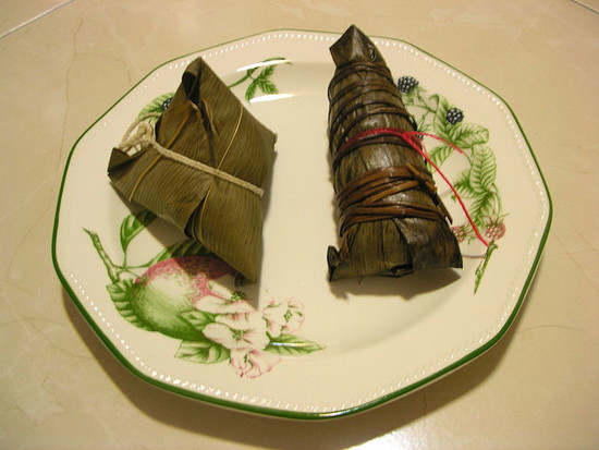 Image: Glutinous rice dumplings, from Wiki