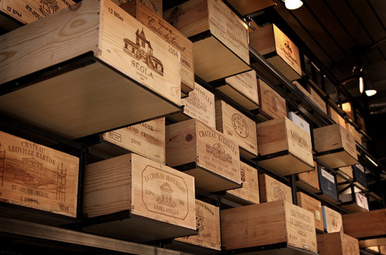 Image: wine boxes