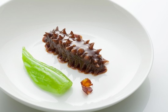 Image: Braised sea cucumber at T'ang Court, Shanghai. Credit: Michelin Guide Shanghai 2017