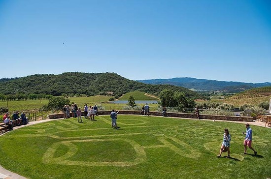 Breathtaking Napa Valley views at V2V. Credit: Bob Mclenahan