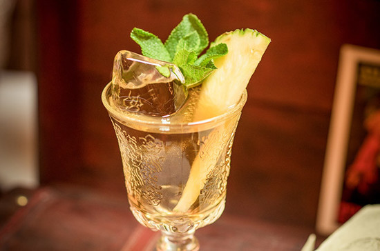 The Colonial Cooler from The Palm Court, London	Credit: DrinkUp London