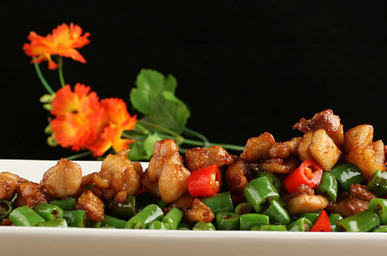 Try an off-dry Riesling with Sichuan chicken, says Fiona Beckett. Credit: Top Photo Corporation - Alamy Stock Photo