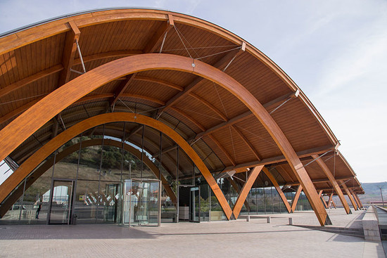 Image: the new winery, credit: Bodegas Protos