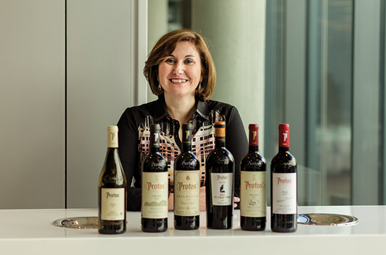 Technical Director and Chief Oenologist, Marilena Bonilla.