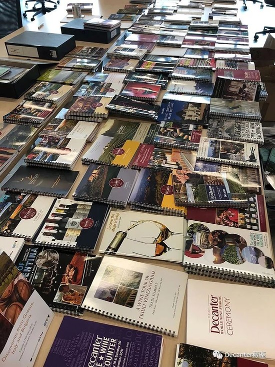 Catalogues of Decanter Fine Wine Encounter in the last 20 years.