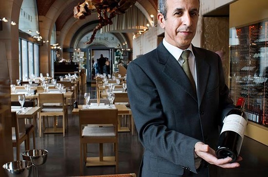 Kwint restaurant in Brussels. Talk to the sommelier and know your price limits. Image Credit: Sergi Reboredo / Alamy Stock Photo.