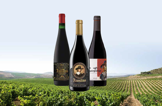 Fausitino’s Corrales vineyard, Álava, La Rioja and a trio of new wines: Gran Faustino 1955; Faustino Art Collection Willy Ramos Edition and Icon Reserva Especial