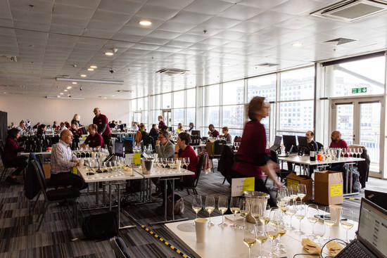 2026 Decanter World Wine Awards judging week. Credit: Ellen Richardson