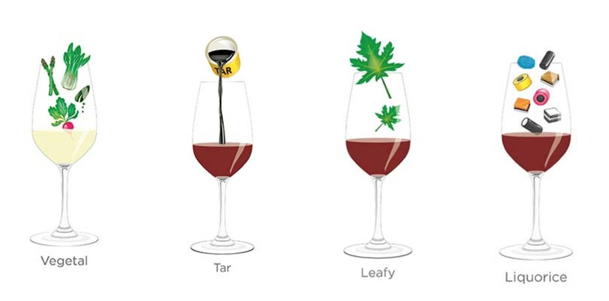 Tasting notes decoded: Vegetal, Tar, Leafy, Liquorice