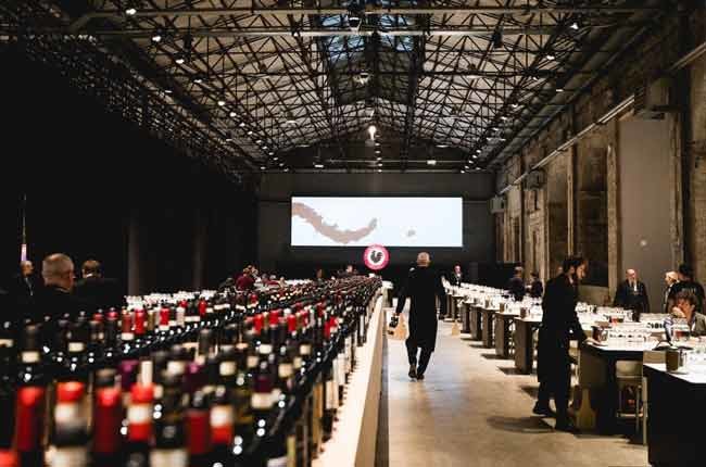 The vast space where the 2018 Chianti Classico Collection tasting took place. Credit: chianticlassico.com