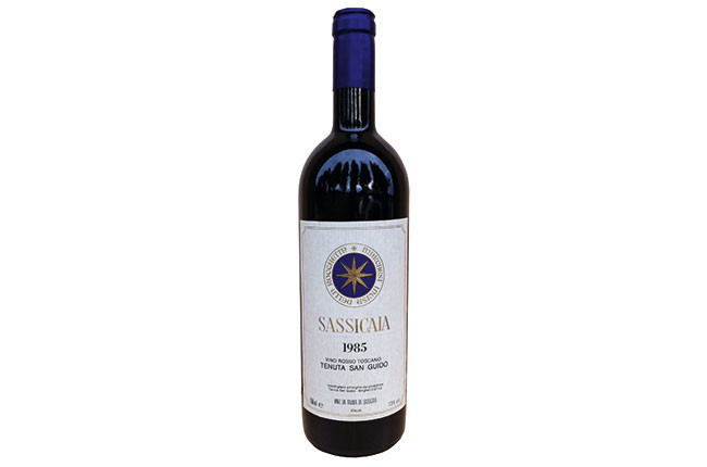 Wine Legend: Tenuta San Guido, Sassicaia 1985