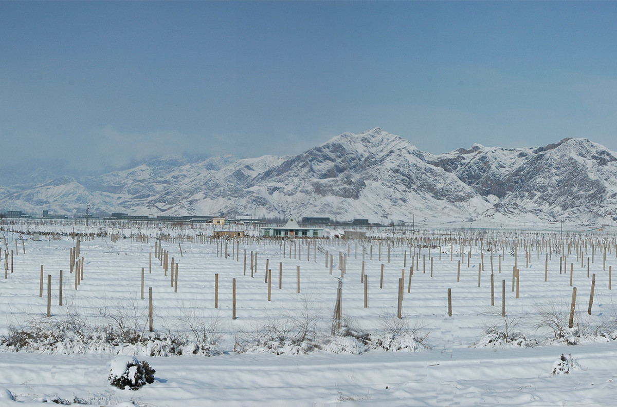 Snowy Mountains in Ningxia