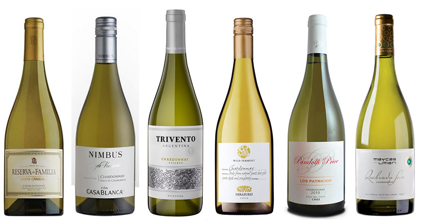 6 South American Chardonnay - Decanter panel tasting