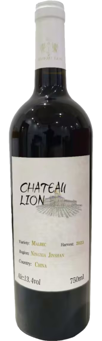 Chateau Lion, Malbec, Helan Mountain East, Ningxia, China 2023