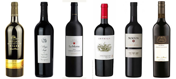 6 New World Cabernet Sauvignon