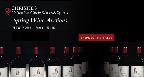 Christie’s Wine Auctions Led by ’82 Bordeaux and Pre-War Unico