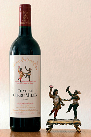 Château Clerc Milon wine bottle