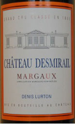 Château Desmirail label