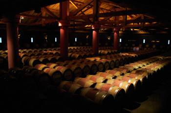 Château Lafon-Rochet cellar