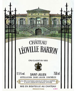 Chateau Léoville Barton label
