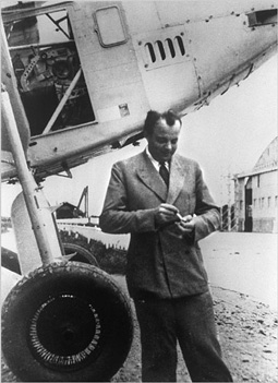 Antoine de Saint-Exupéry in Toulouse, France, 1933