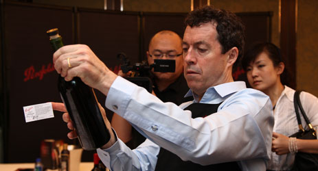 Collector brings sixty-year-old Grange to Penfolds Beijing clinic
