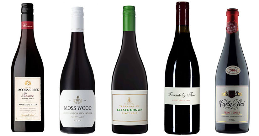 5 quality Australian Pinot Noirs