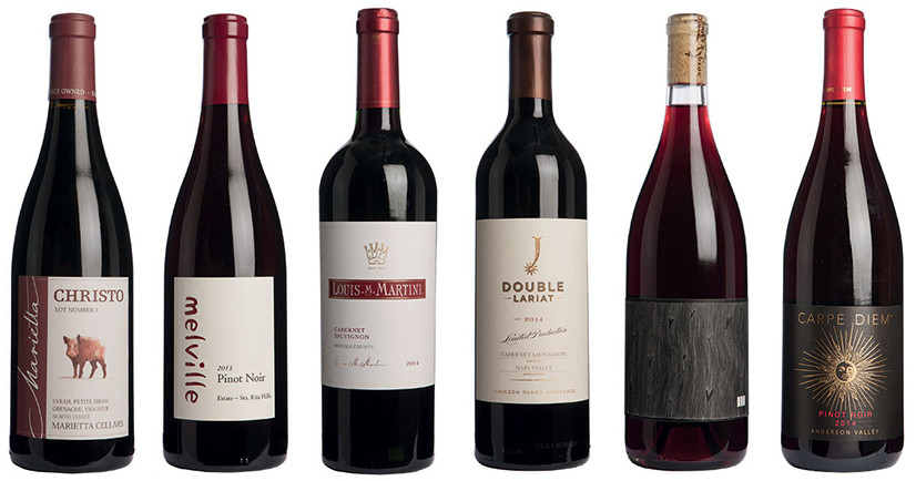 Best of California -  red wines under £40