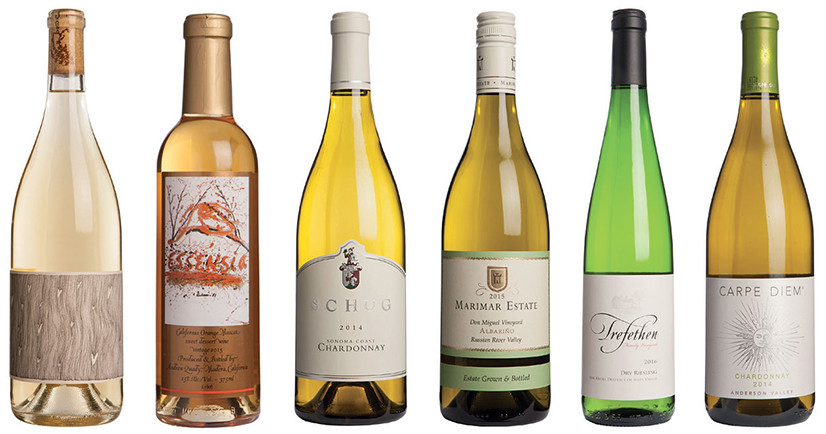 Best of California -  white wines under £40