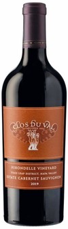 Clos du Val, Hirondelle Vineyard Cabernet Sauvignon, 鹿跃区, 加利福尼亚州, 美国 2019