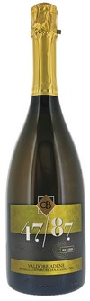 Castello, 47/87 Rive Di Vidor Extra Dry, Prosecco di Conegliano Valdobbiadene Superiore Rive, Veneto, Italy 2019