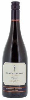 Craggy Range, Syrah, 吉布利特砾石区, 霍克斯湾, 新西兰 2020