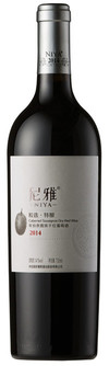 中信国安葡萄酒业股份有限公司, 尼雅粒选赤霞珠干红葡萄酒, 玛纳斯, 新疆, 中国, 2014