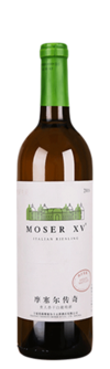 Chateau Changyu Moser XV, Italian Riesling , Helan Mountain East, Ningxia, China, 2018