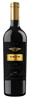 新疆米兰天使酒庄有限公司, 米蘭天使赤霞珠珍藏干红葡萄酒, 和硕, 新疆, 中国, 2017